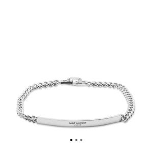 NEW Saint Laurent Baptism Bracelet